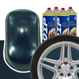 DIP Felgen-Set Dunkelblau metallic