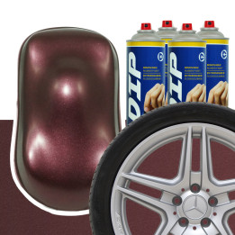 DIP Felgen-Set Burgund metallic
