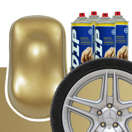 DIP Felgen-Set Altgold metallic