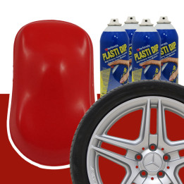 Plasti Dip Felgen-Set Rot