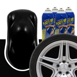 Plasti Dip Felgen-Set Schwarz