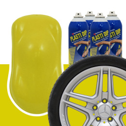 Plasti Dip Felgen-Set Gelb