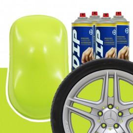 DIP Felgen-Set Limetten-Gelb